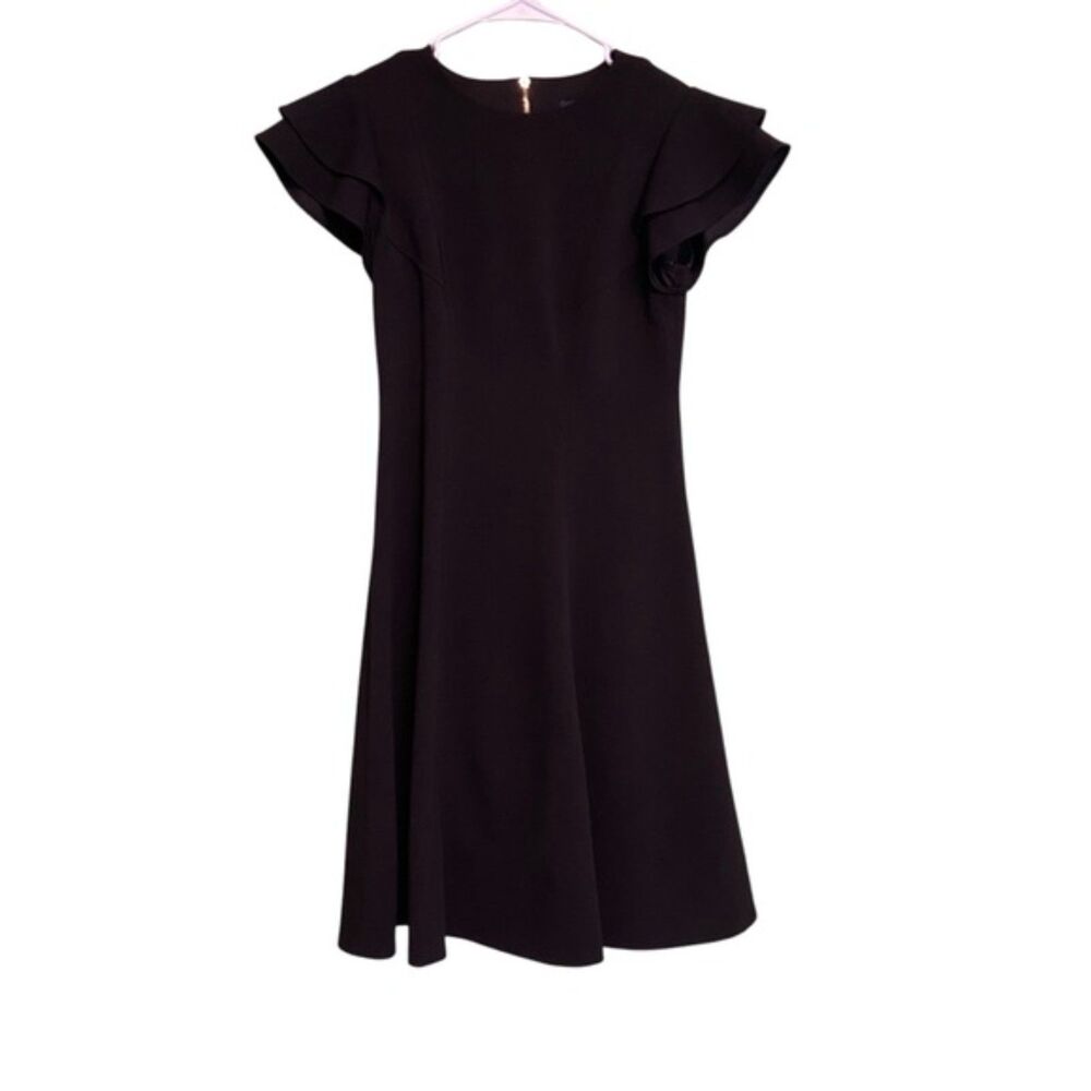 Tommy Hilfiger Scuba Crepe Layer Flutter Sleeve D… - image 2